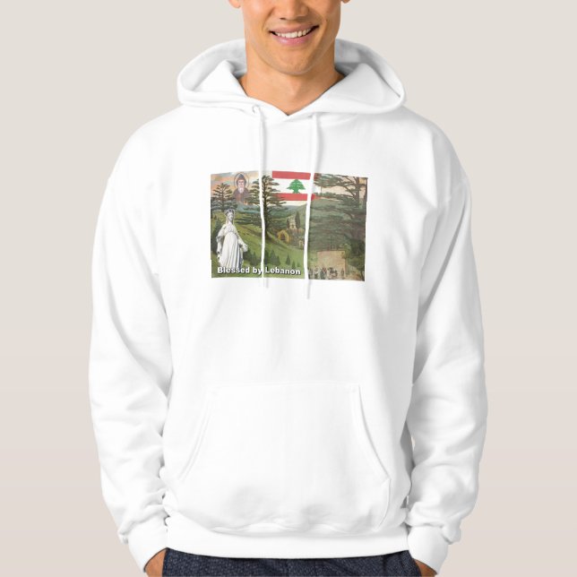 Gesegnet durch der LibanonHoodie Hoodie (Vorderseite)