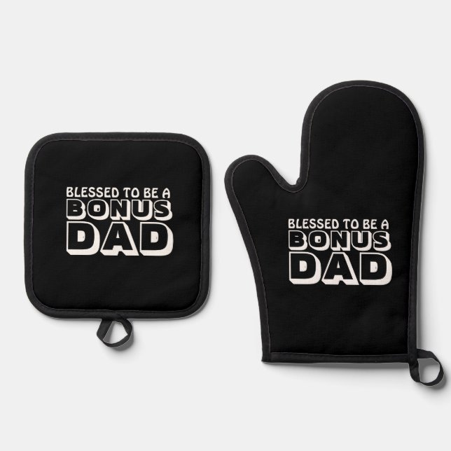 Gesegnet, ein Bonus Vater Küche/Grill Geschenk Set (Vorderseite)