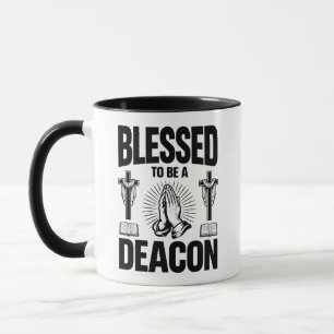 Gesegnet, ein Diakon zu sein - Inspirierendes Gebe Tasse