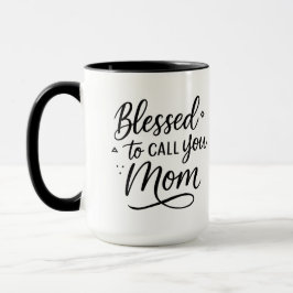 Gesegnet, euch Mama zu nennen - Geschenk für Mama Tasse
