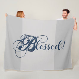 Gesegnet! Fleece-Decke Fleecedecke