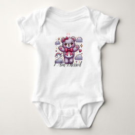 "Gesegnet & geliebt, jeden Tag!" Baby Strampler
