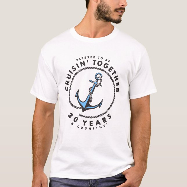 gesegnet, gemeinsam 20 Jahre und Counti Cruisin zu T-Shirt (Vorderseite)