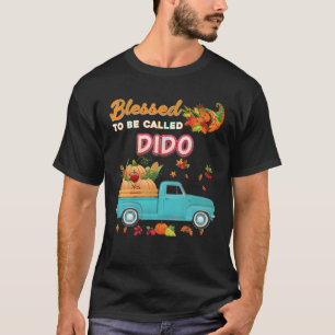 Gesegnet, genannt Dido Pumpkin Truck Thanksgivi T-Shirt