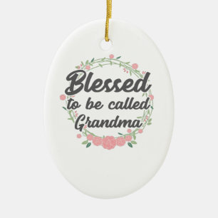 Gesegnet, genannt Maw Maw Maw Oma Mütter Tag G Keramik Ornament