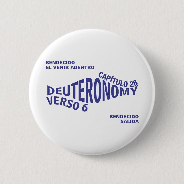 Gesegnet Going&Coming Eng Button (Vorderseite)