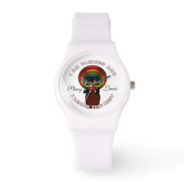 Gesegnet inspirierend Dankbar Custom Armbanduhr