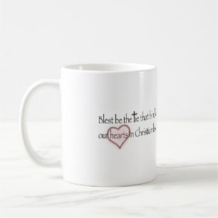 Gesegnet ist das Band, das Christliche Hymne binde Kaffeetasse