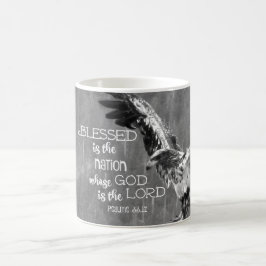 Gesegnet ist die Nation, deren Gott der Herr Verse Kaffeetasse