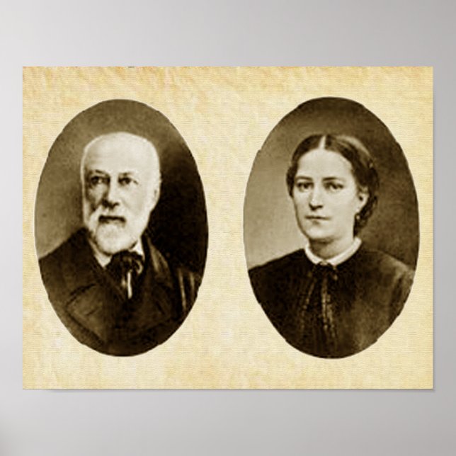 Gesegnet Louis und Zelie Martin Poster (Vorne)