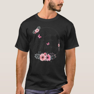 Gesegnet, Mama genannt zu werden Frauen Floraldek T-Shirt