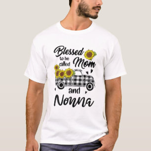 Gesegnet, Mama genannt zu werden und Nonna lustige T-Shirt