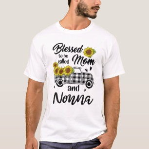 Gesegnet, Mama genannt zu werden und Nonna lustige T-Shirt