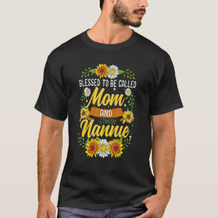 Gesegnet, Mama und Nannie genannt zu werden Süße S T-Shirt