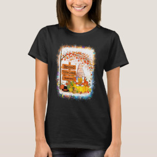 Gesegnet, Momma Gnome Fall Herbst Dank genannt zu T-Shirt