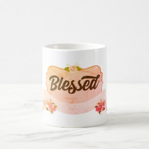 Gesegnet - Rose Kaffeetasse