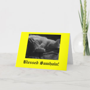 Gesegnet Samhain! Karte