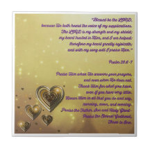 Gesegnet sei der Herr Psalm 28:6-7