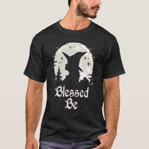 Gesegnet sei Hexerei Wiccan Hexe T-Shirt