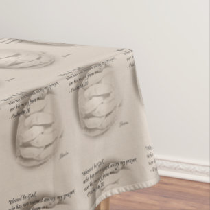 Gesegnet seien Sie Gott Tischdecke