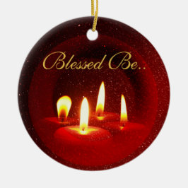 Gesegnet seien Sie… Keramikornament