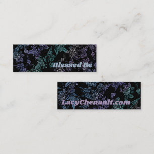 gesegnet sein mini visitenkarte