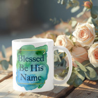 Gesegnet sein Name Schöne Christlich