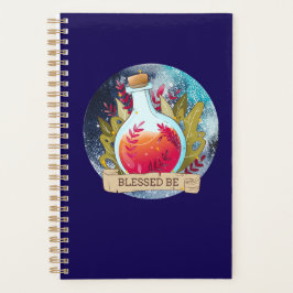 Gesegnet sein Zauberflasche Pagan Wiccan 2026 Plan Planer