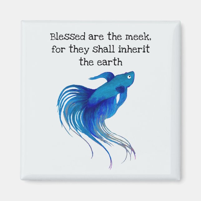 Gesegnet sind die Meek Fish Magnet (Vorne)