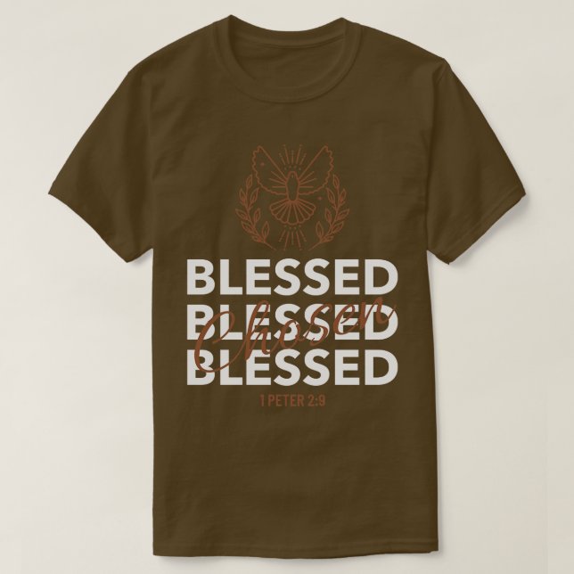 gesegnet T-Shirt (Design vorne)