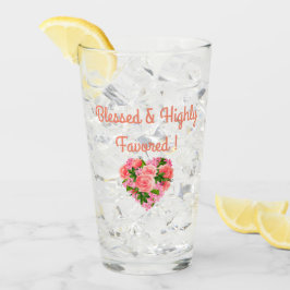 Gesegnet u. in hohem Grade bevorzugt Glas