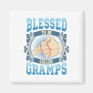 Gesegnet, um als Gramps Geschenke Gramps Väter d Magnet