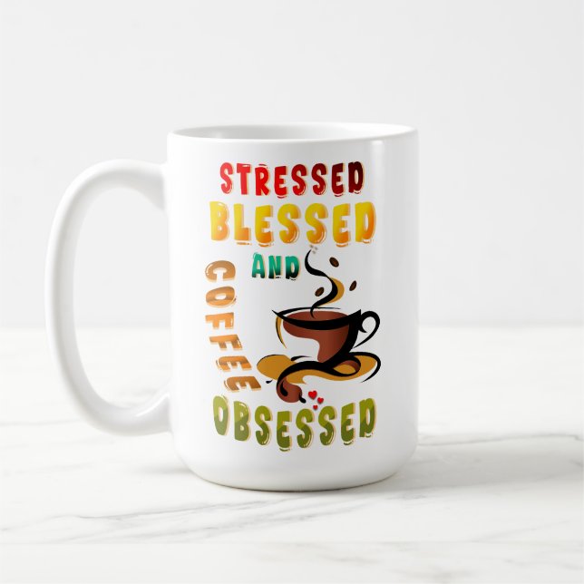 gesegnet und getrunken kaffeetasse (Links)