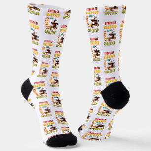 gesegnet und getrunken socken