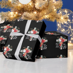 Gesegnet von Gott Geliebt von Jesus Geführt vom He Geschenkpapier