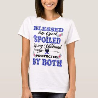 gesegnet von Gott, verdorben durch Ehemann-Kolonka T-Shirt