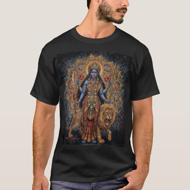 Gesegnet von Kali T-Shirt (Vorderseite)