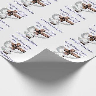 Gesegnete Bestätigung Geschenkpapier