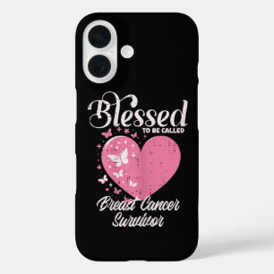 Gesegnete Brustkrebs-Überlebende Awareness Christl iPhone 16 Hülle