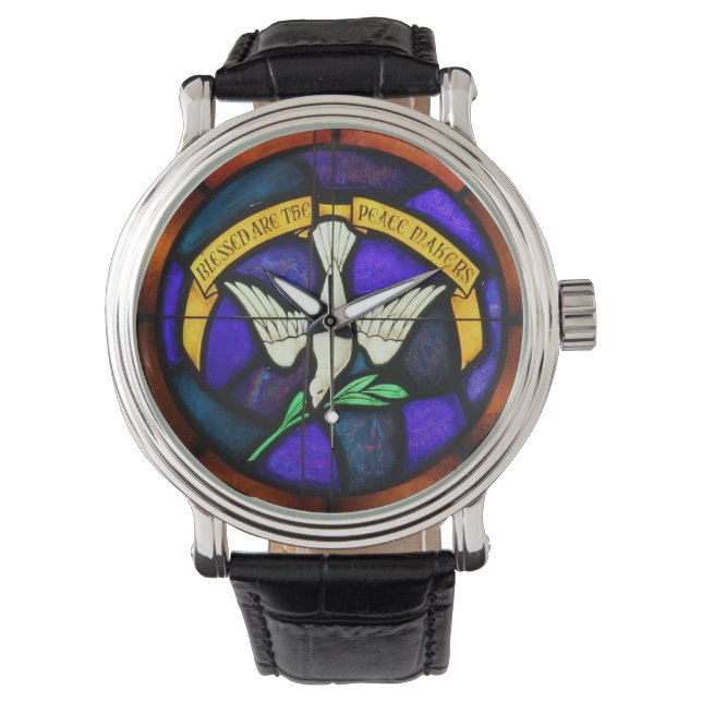 Gesegnete Friedensstifter beobachten Armbanduhr (Vorderseite)