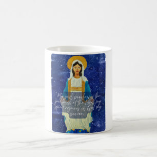 Gesegnete Jungfrau Maria Christlicher Kaffeebecher Kaffeetasse