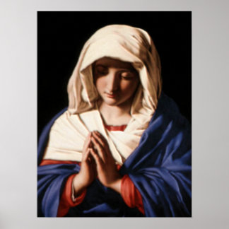 Gesegnete Jungfrau Mary - Gottesmutter Poster