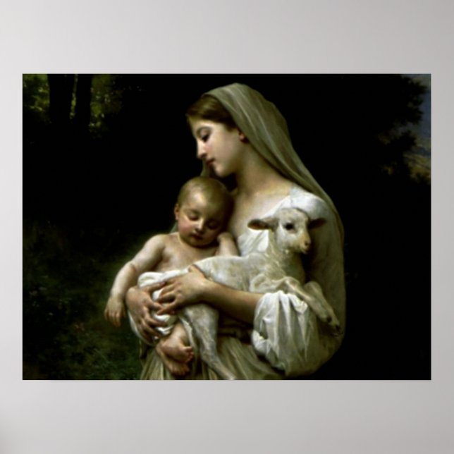 Gesegnete Jungfrau Mary - Gottesmutter Poster (Vorne)
