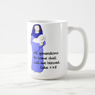 Gesegnete Jungfrau-Mary-Kaffeetasse Kaffeetasse