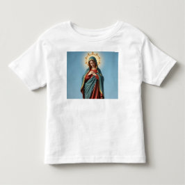 Gesegnete Jungfrau Mary Kleinkind Teirt Shirt