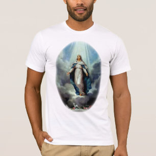 Gesegnete Jungfrau Mary ließ den hellen Shine nac T-Shirt
