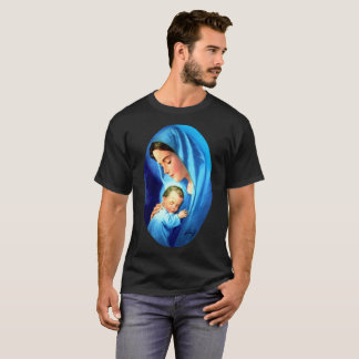 Gesegnete Jungfrau Mary mit dem Baby Jesus T-Shirt