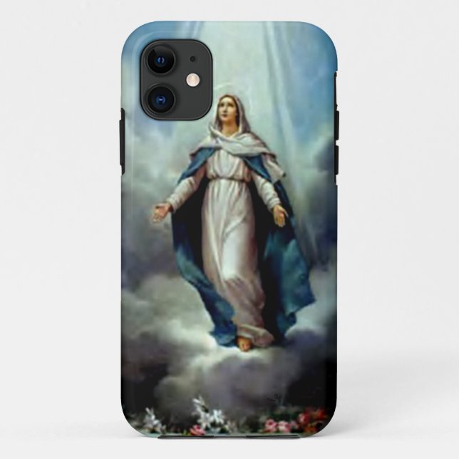 Gesegnete Jungfrau Mary - Mutter des Gottes Case-Mate iPhone Hülle (Rückseite)