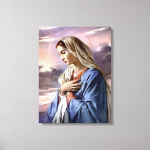 Gesegnete Jungfrau Mary - Mutter des Gottes Leinwanddruck