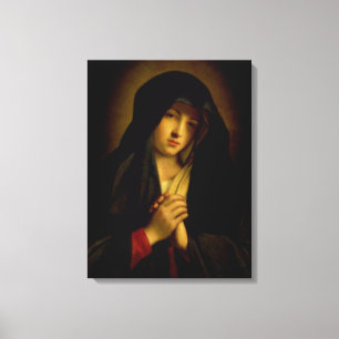 Gesegnete Jungfrau Mary - Mutter des Gottes Leinwanddruck